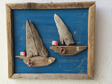 Kunstvolle Holzkunst aus Treibholz. Holzfiguren und Skulpturen für Haus und Garten in Starnberg.