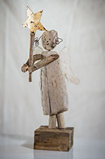 Kunstvolle Holzkunst aus Treibholz. Holzfiguren und Skulpturen für Haus und Garten in Starnberg.